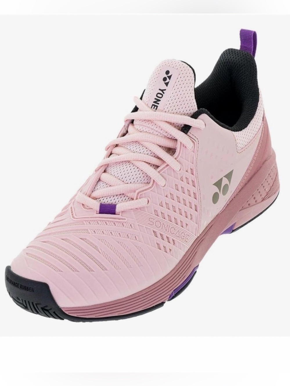 Yonex Sonicage 3 Tennis Shoes Women’s Pink Athletic Court Sneakers -US Women 7.5